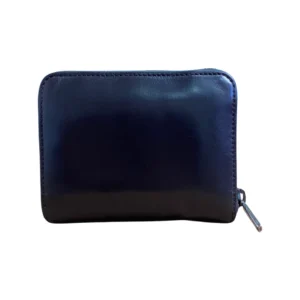 Tod's Grey Leather Zip Around Wallet
