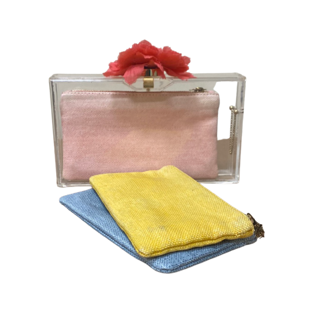 Charlotte Olympia Clear Perspex Pandora Box Clutch