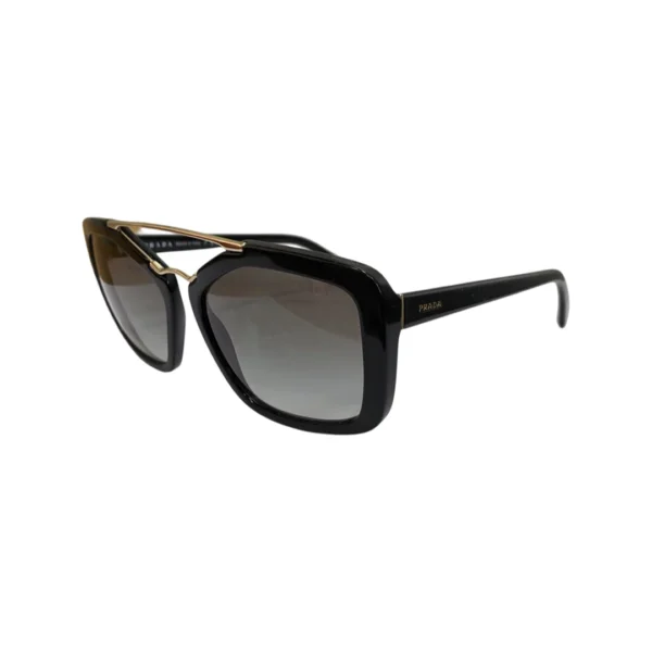 Prada SPR 24R Black Classic Pilot Sunglasses