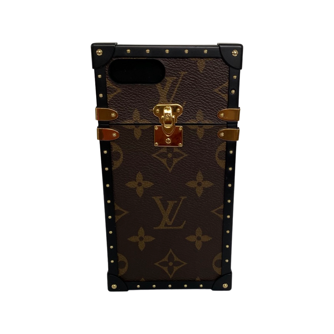 Louis Vuitton Monogram Reverse Canvas Eye Trunk iPhone 7 Plus Case