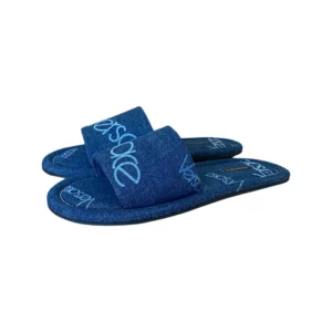 Versace Denim Slides Size 37.5