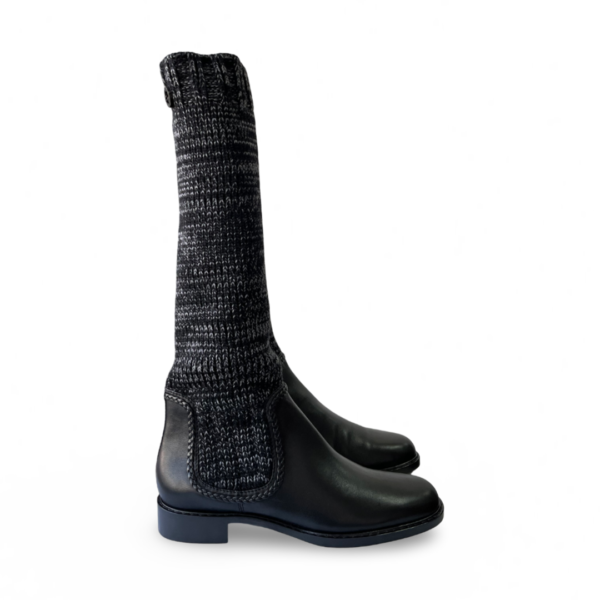Gucci Knitted High Knee Boots Size 42 - Image 4
