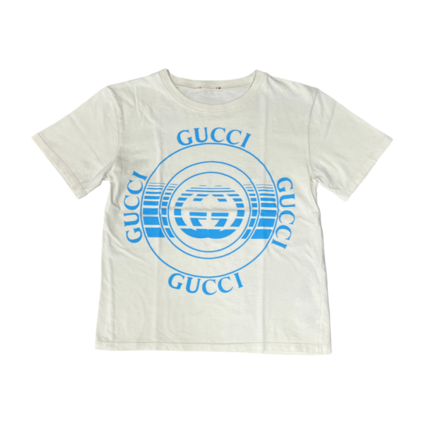Gucci Disk Print T-shirt - Size 8