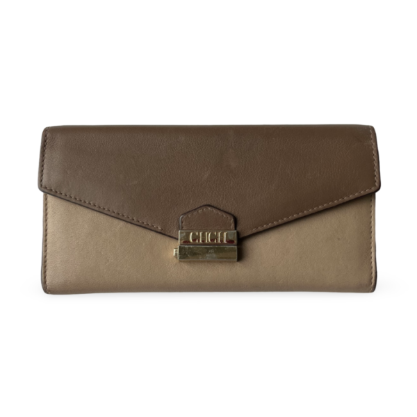Carolina Herrera Multicolor Flap Wallet