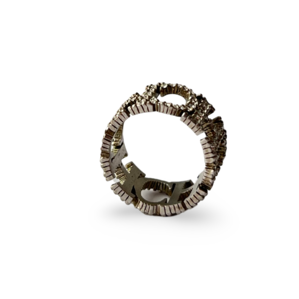 Carolina Herrera Crystal Between the Line Ring - Image 2