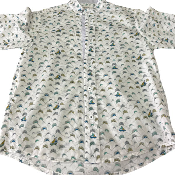 Pre-Loved Cashmirino Boys' Classic Collar Polo Shirt Size 6 - Image 3