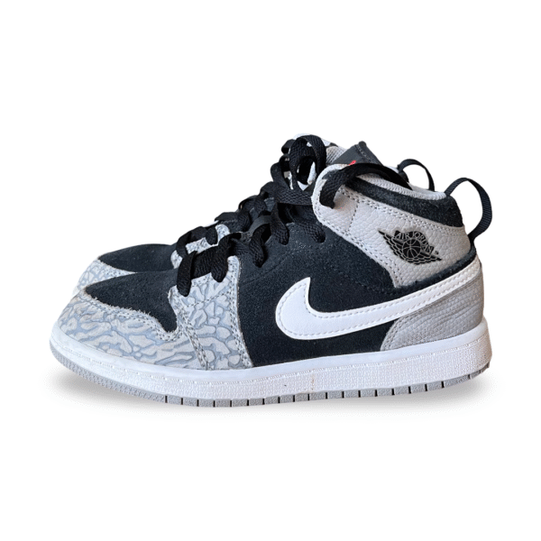 Nike Air Jordan 1 Mid SE GS "Elephant Toe" DM6215-016  Size 32 - Image 3