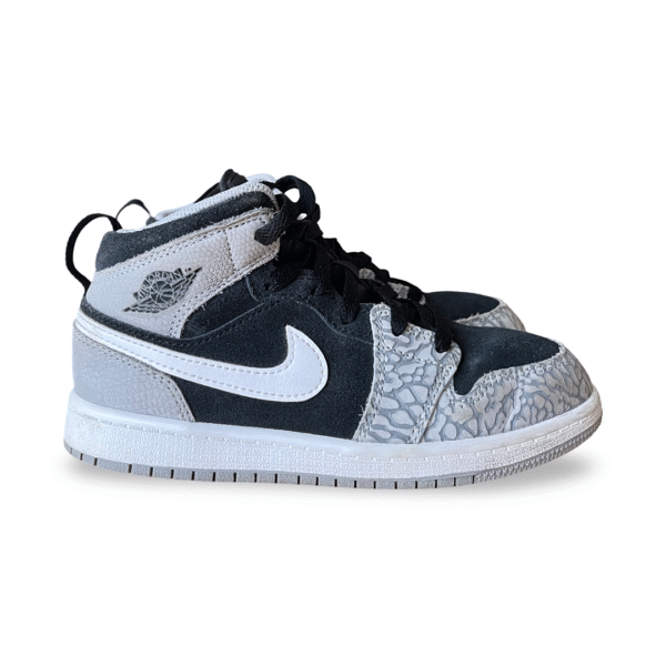 Nike Air Jordan 1 Mid SE GS "Elephant Toe" DM6215-016  Size 32 - Image 4
