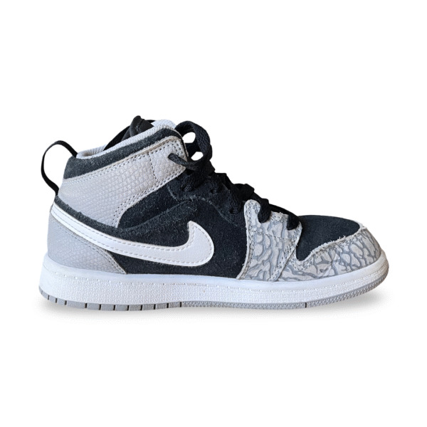 Nike Air Jordan 1 Mid SE GS "Elephant Toe" DM6215-016  Size 32 - Image 6