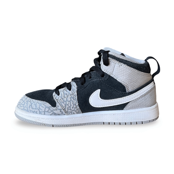 Nike Air Jordan 1 Mid SE GS "Elephant Toe" DM6215-016  Size 32 - Image 5