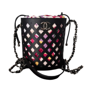Chanel See-Through Drawstring Bucket Bag – Small