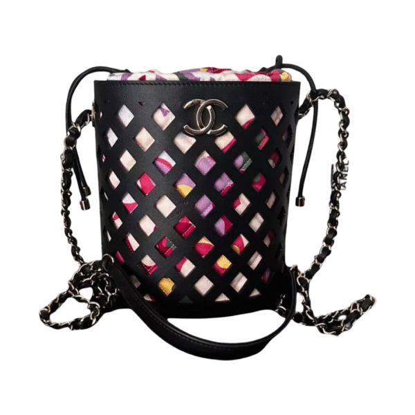 Chanel See-Through Drawstring Bucket Bag – Small