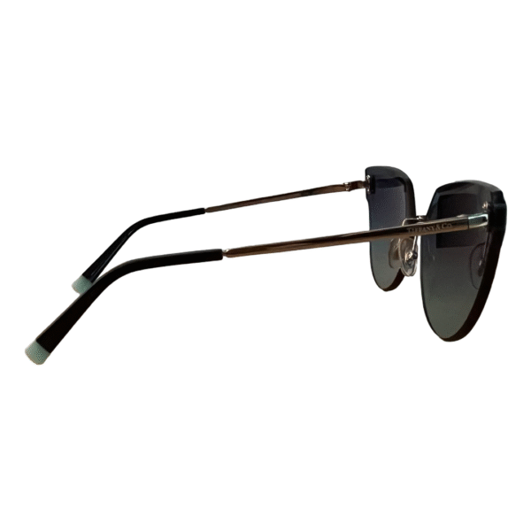 Tiffany & Co. TF3070 6001/9S Butterfly-Frame Metal Sunglasses - Image 4