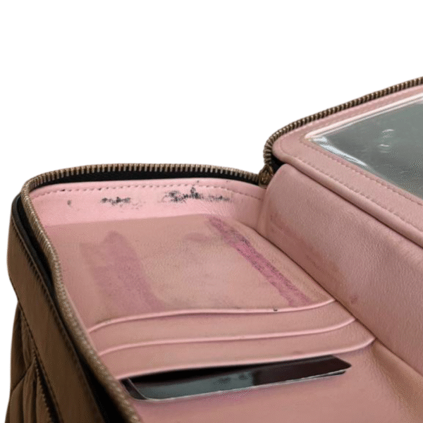Chanel 22B Double Decker Vanity Case with Chain - Image 3