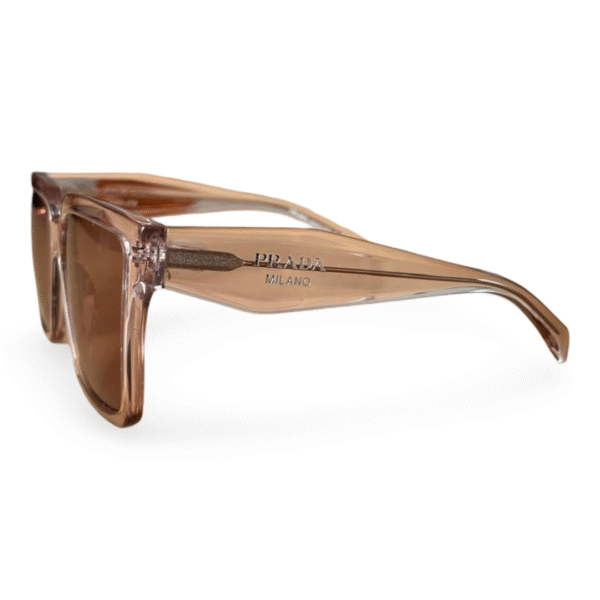 Prada PR 24ZS Sunglasses – Geranium/Petal Crystal - Image 3