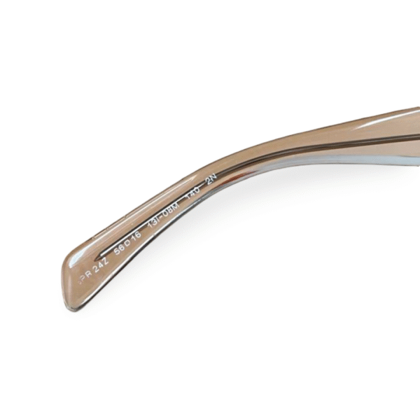 Prada PR 24ZS Sunglasses – Geranium/Petal Crystal - Image 4