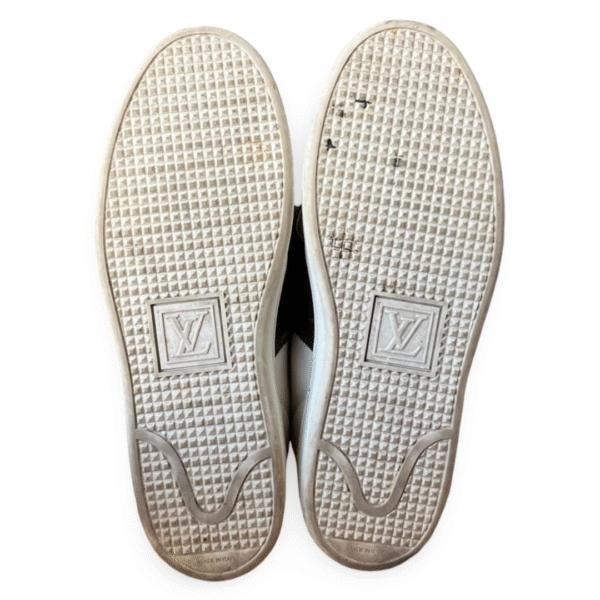 Louis Vuitton Frontrow Sneakers in White Monogram – Size 37.5 - Image 8