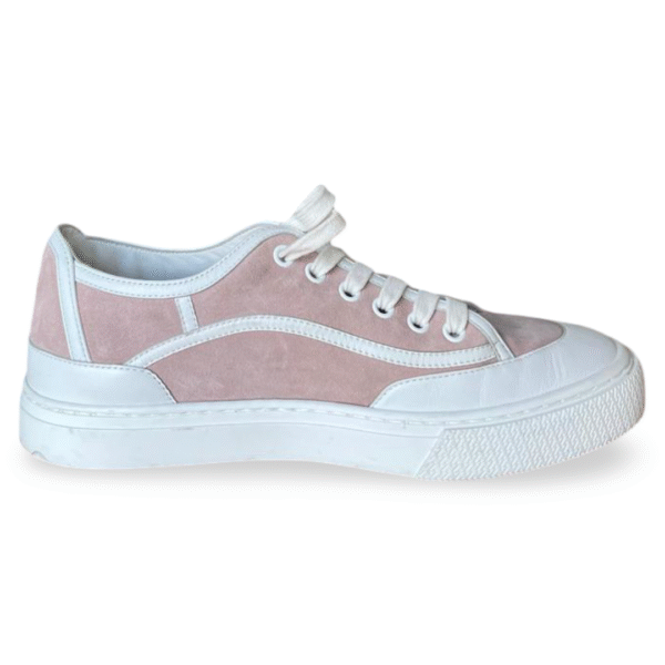 Hermès Get Sneakers – Rose Porcelaine/Blanc – Size 38 - Image 5